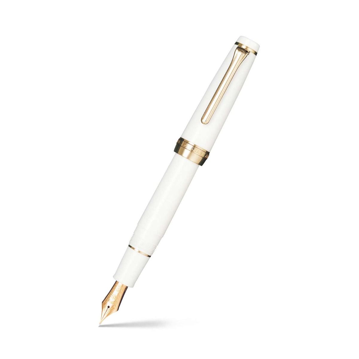 SAILOR Professional Gear Fountain Pen-Medium Pink Gold White