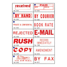 XSTAMPER vX ES-BV 1104-Red Printed Matter