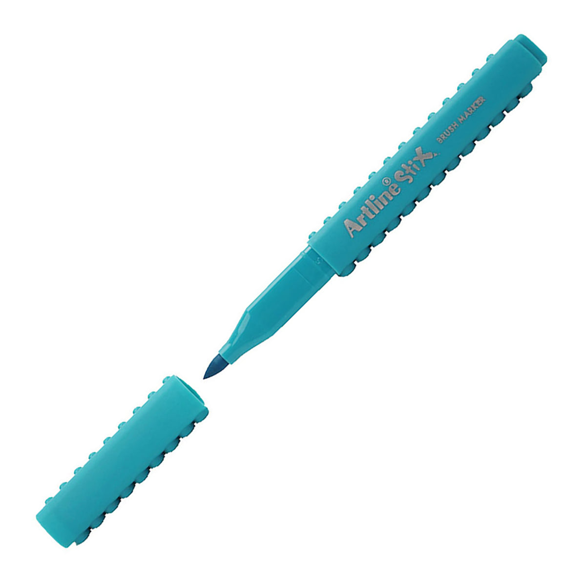 ARTLINE Stix Brush Marker-Turquoise