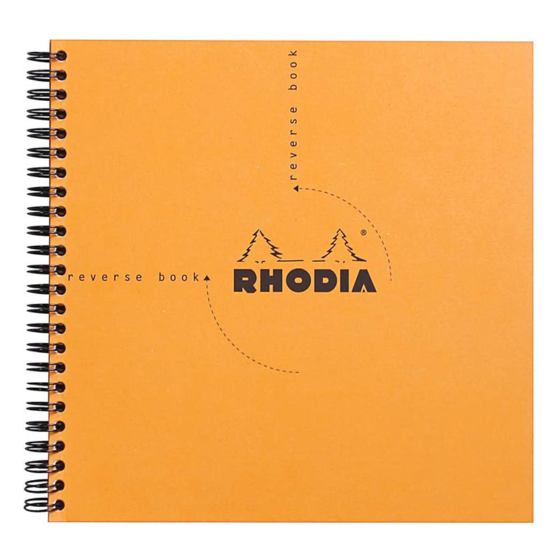 RHODIA Classic Reverse Book 210x210mm 5x5 Sq Org Default Title