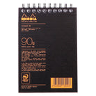 RHODIActive Notepad A6 105x148mm 5x5 Sq Black