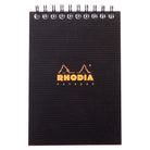 RHODIActive Notepad A6 105x148mm Lined Black