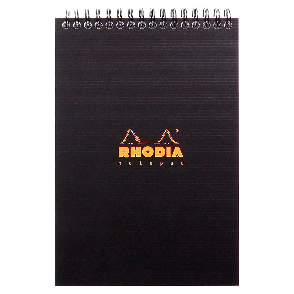 RHODIActive Notepad A5 148x210mm 5x5 Sq Black