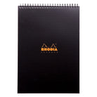 RHODIActive Notepad A4 210x297mm 5x5 Sq Black