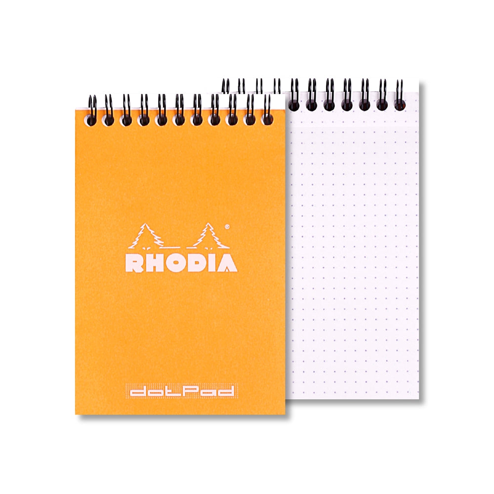 RHODIA Classic Notepad A6 105x148mm Dot Orange Default Title