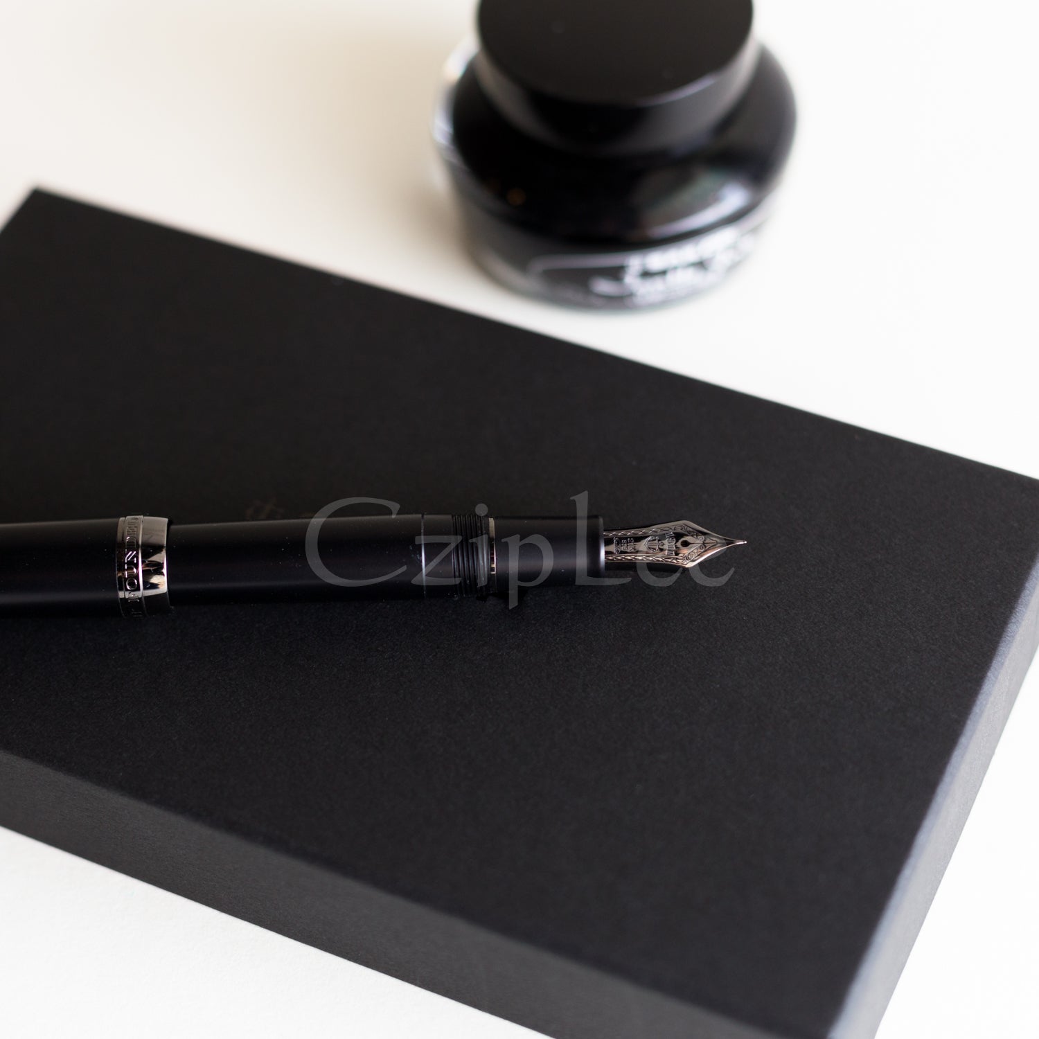 SAILOR Professional Gear Imperial Black Ion Fountain Pen-Fine