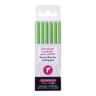 JACQUES HERBIN Pearly Wax Gun Sticks 6x Green