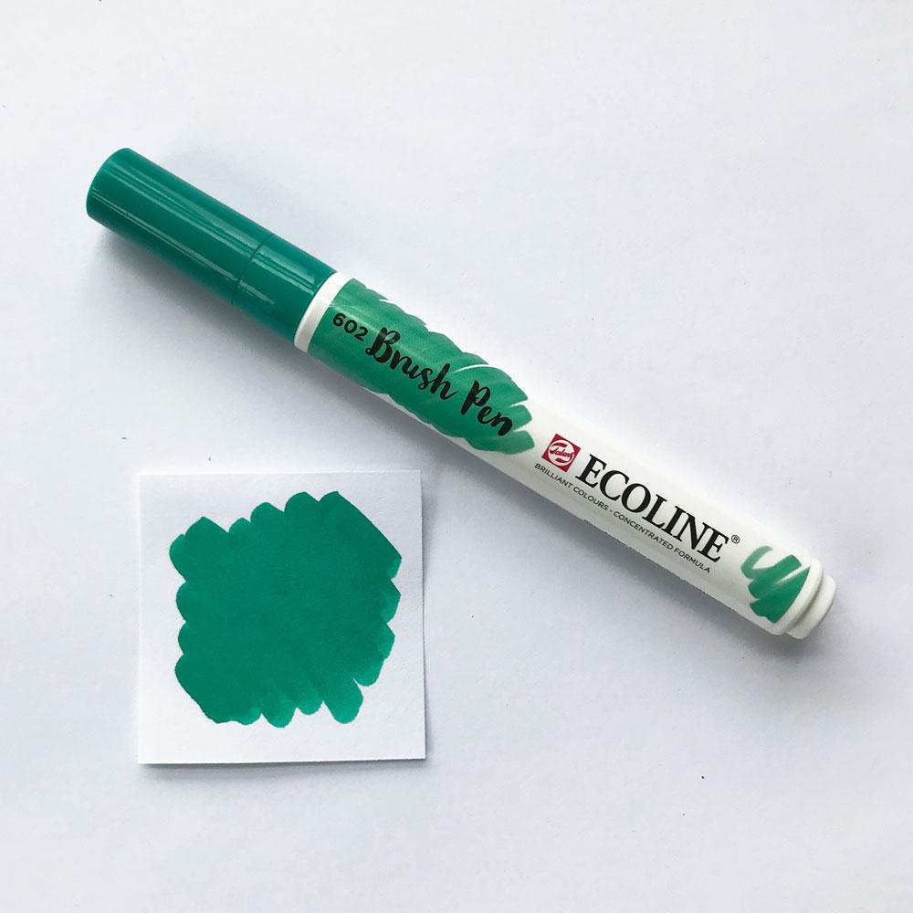 TALENS Ecoline Brush Pen 602 Deep Green