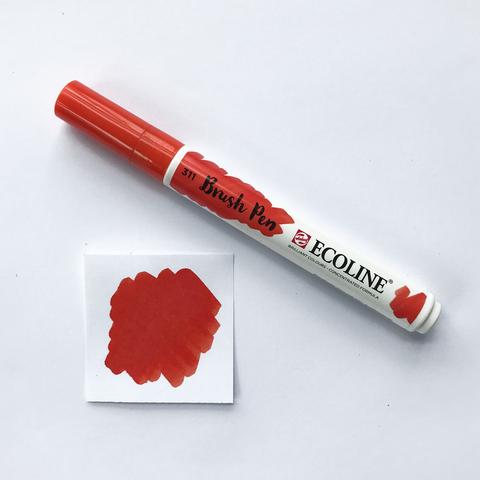 TALENS Ecoline Brush Pen 311 Vermilion