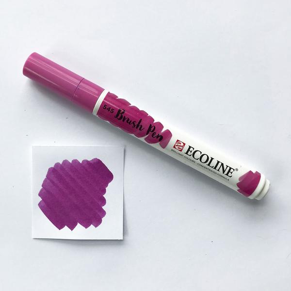 TALENS Ecoline Brush Pen 545 Red Violet