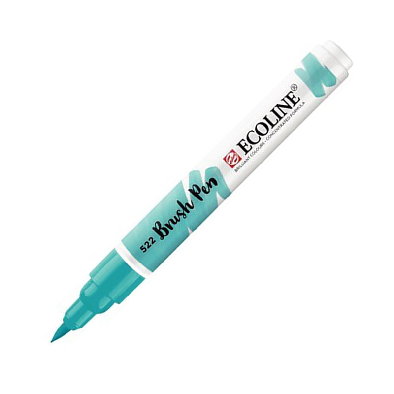 TALENS Ecoline Brush Pen 522 Turquoise Blue