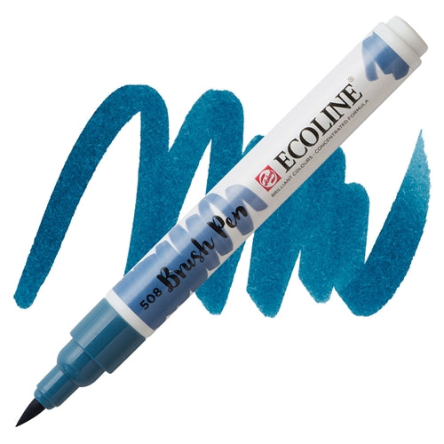TALENS Ecoline Brush Pen 508 Prussian Blue