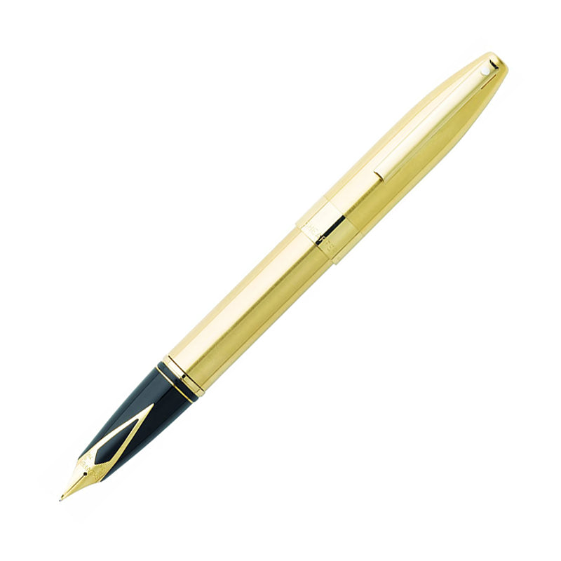 SHEAFFER 9031 Fountain Pen Legacy Brush Gold Plated Medium 1273