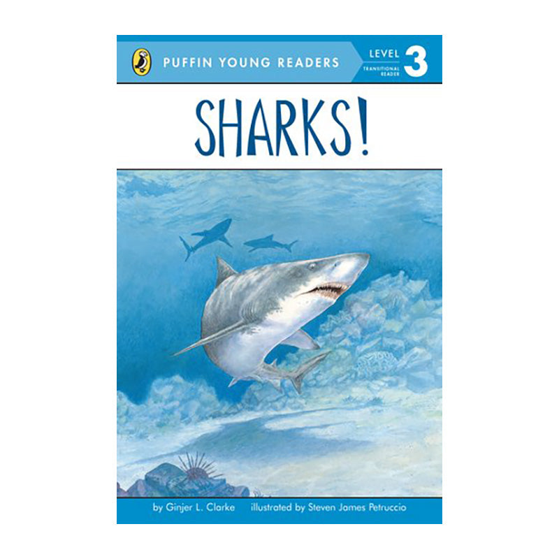 PUFFIN Young Readers L3J:Sharks! Default Title