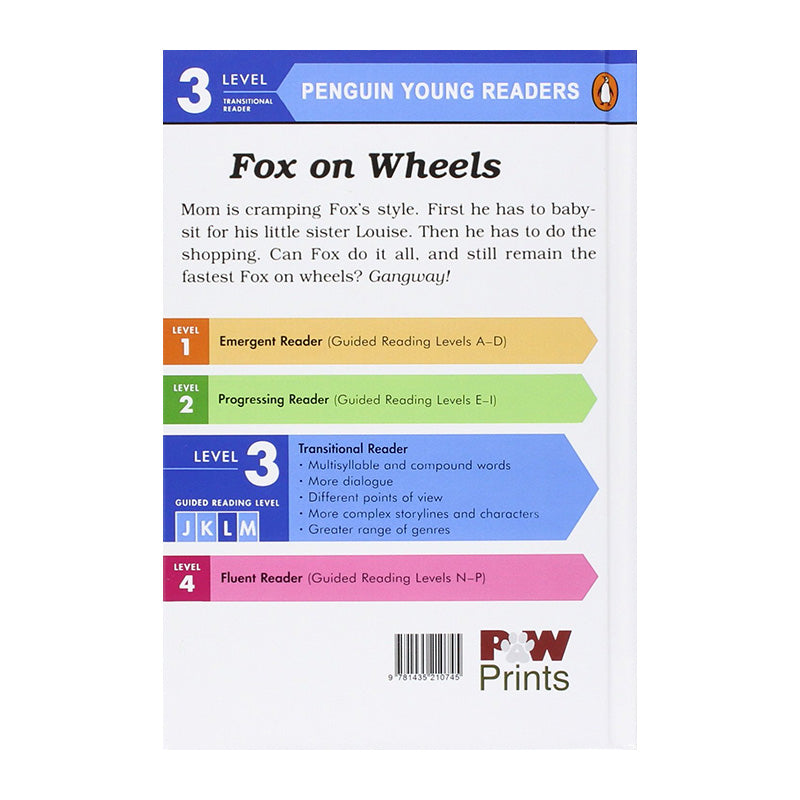 PUFFIN Young Readers L3J:Fox On Wheels Default Title