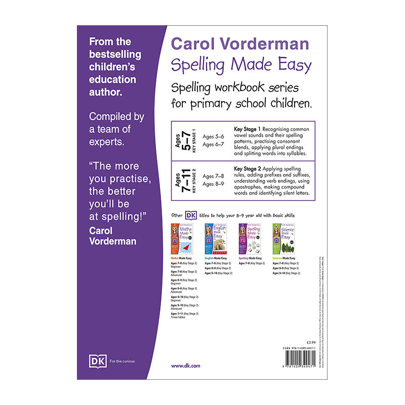 CAROL VORDERMAN Spelling Made Easy Year 4 Default Title