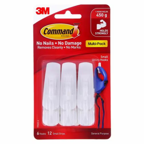 3M Command General Hooks 17002 VP Utility-Small