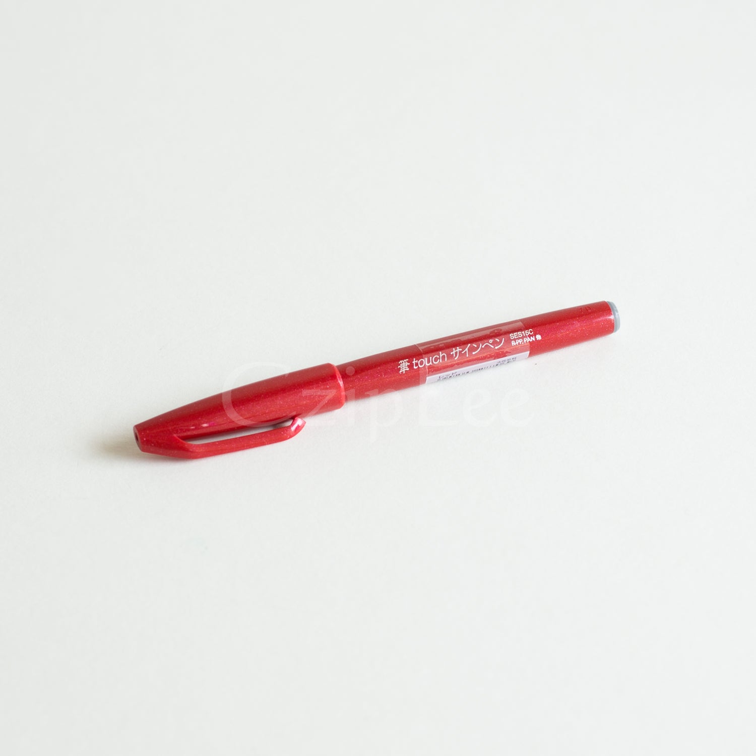 PENTEL Touch Brush Sign Pen-Red