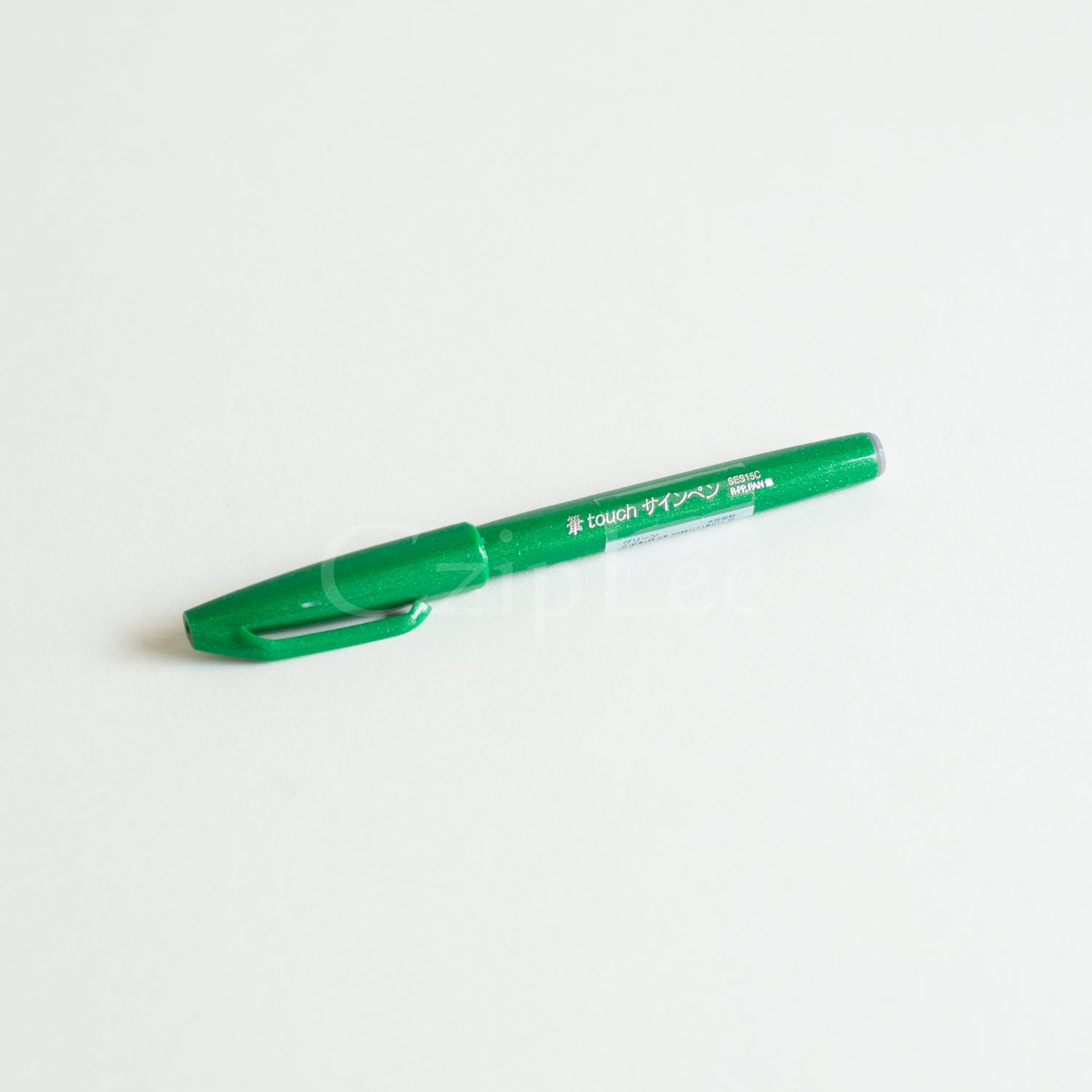PENTEL Touch Brush Sign Pen-Green