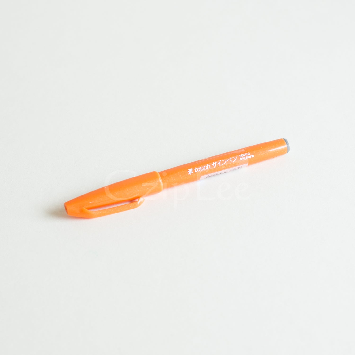 PENTEL Touch Brush Sign Pen-Orange