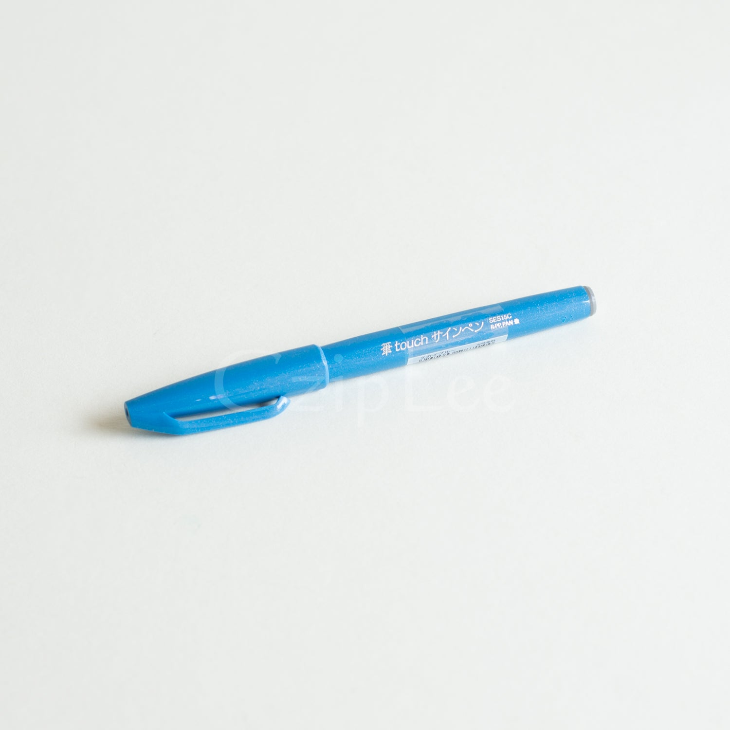 PENTEL Touch Brush Sign Pen-Sky Blue