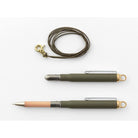 TRAVELERS Brass Ball Pen Olive Edition