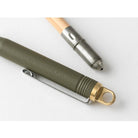 TRAVELERS Brass Ball Pen Olive Edition