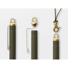 TRAVELERS Brass Ball Pen Olive Edition