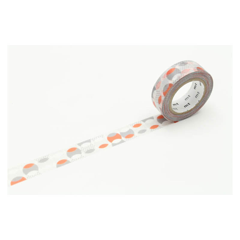 MT 1P Overlapped Dot Orange 15mm