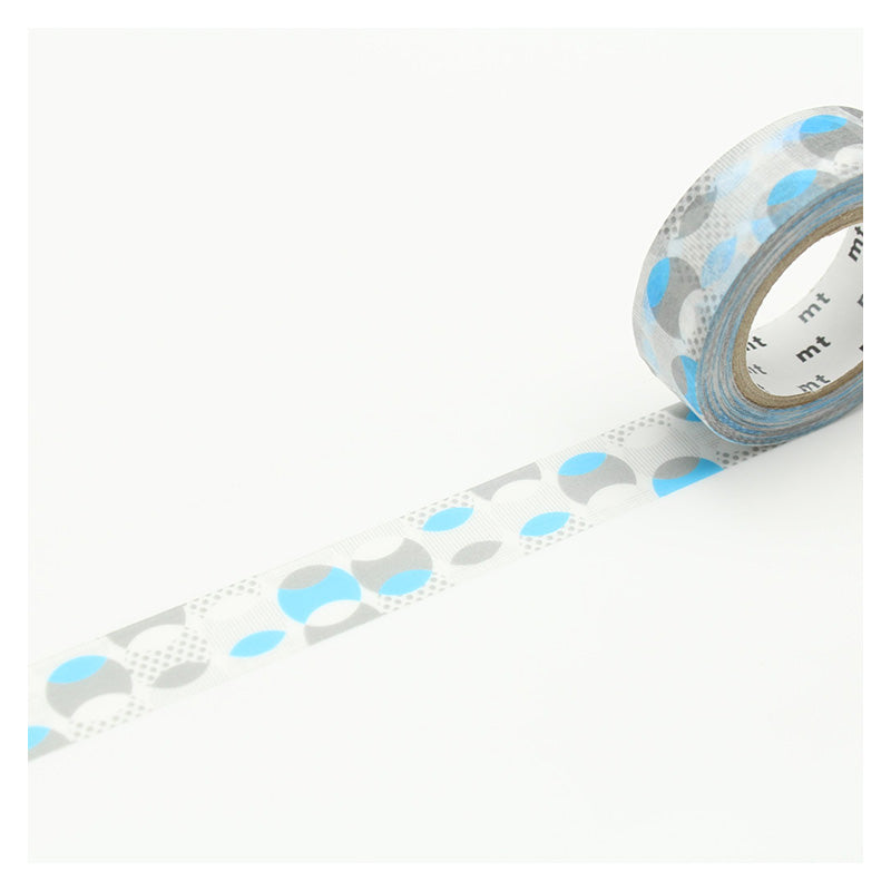 MT 1P Overlapped Dot Blue 15mm