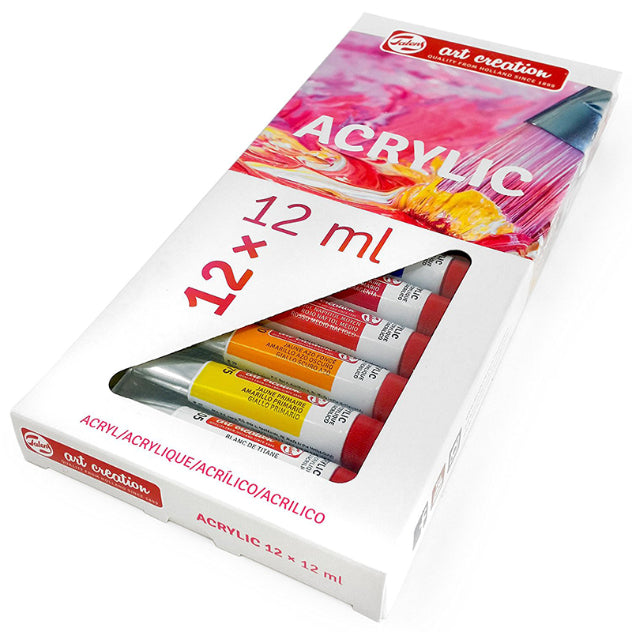 TALENS Art Creation Essentials Acrylic Set 12x12ml