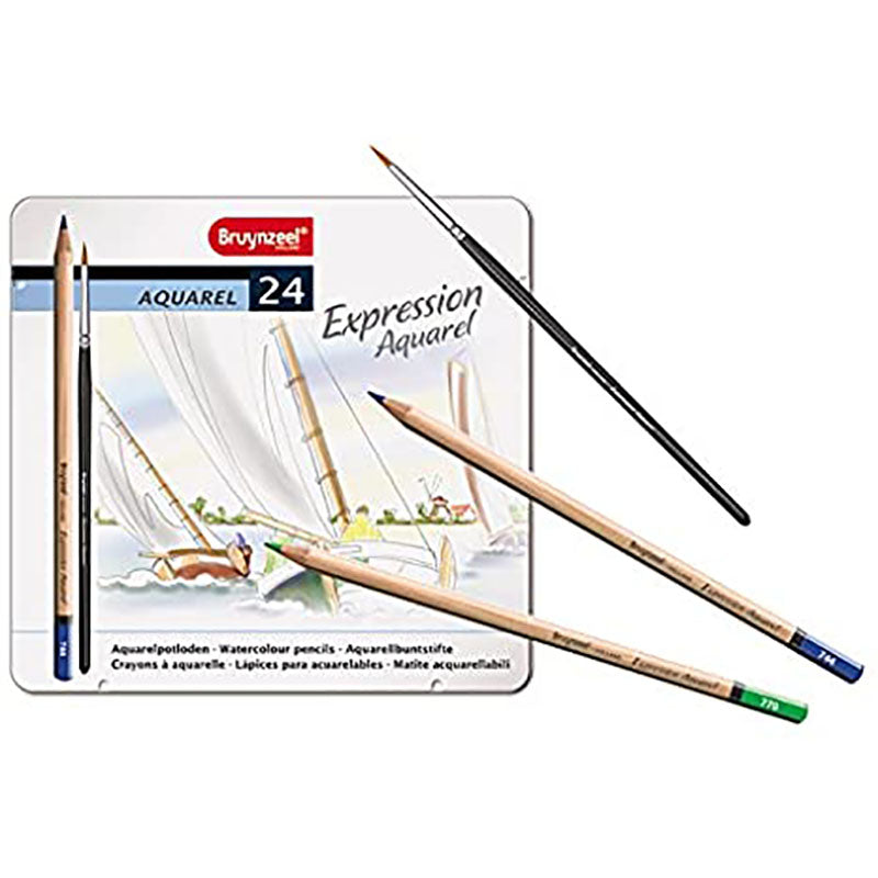 BRUYNZEEL Expression Aquarel Tin of 24
