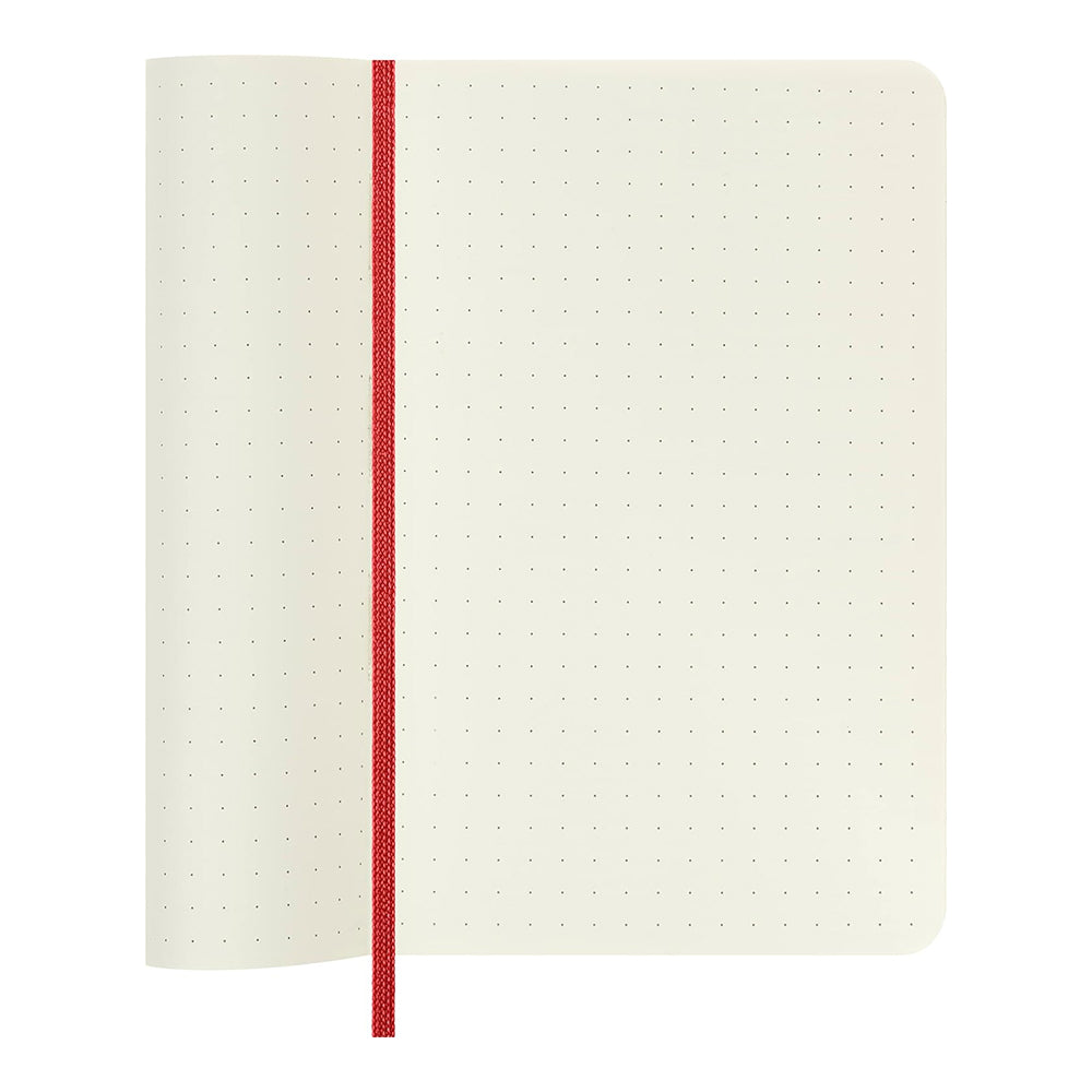 MOLESKINE Classic Pocket Dotted Soft Scarlet Red