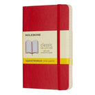 MOLESKINE Classic Pocket Squared Soft Scarlet Red