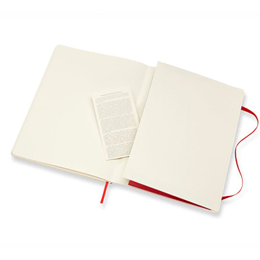 MOLESKINE Classic XL Squared Soft Scarlet Red