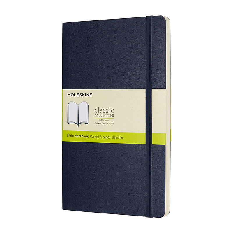 MOLESKINE Classic L Plain Soft Sapphire Blue