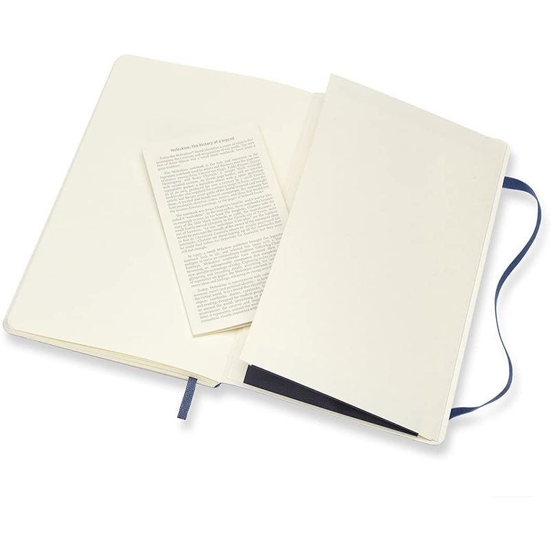MOLESKINE Classic L Plain Soft Sapphire Blue