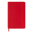 MOLESKINE Classic Pocket Ruled Soft Scarlet Red