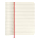 MOLESKINE Classic Pocket Ruled Soft Scarlet Red