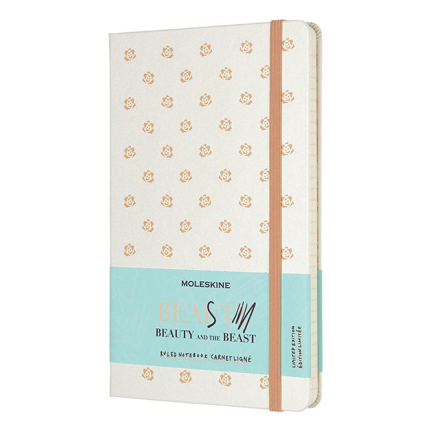 MOLESKINE LE Beauty & the Beast L Ruled Beauty-Ros