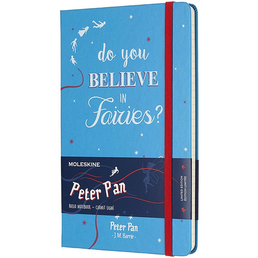 MOLESKINE LE Peter Pan L Ruled Faries Malachite Gr