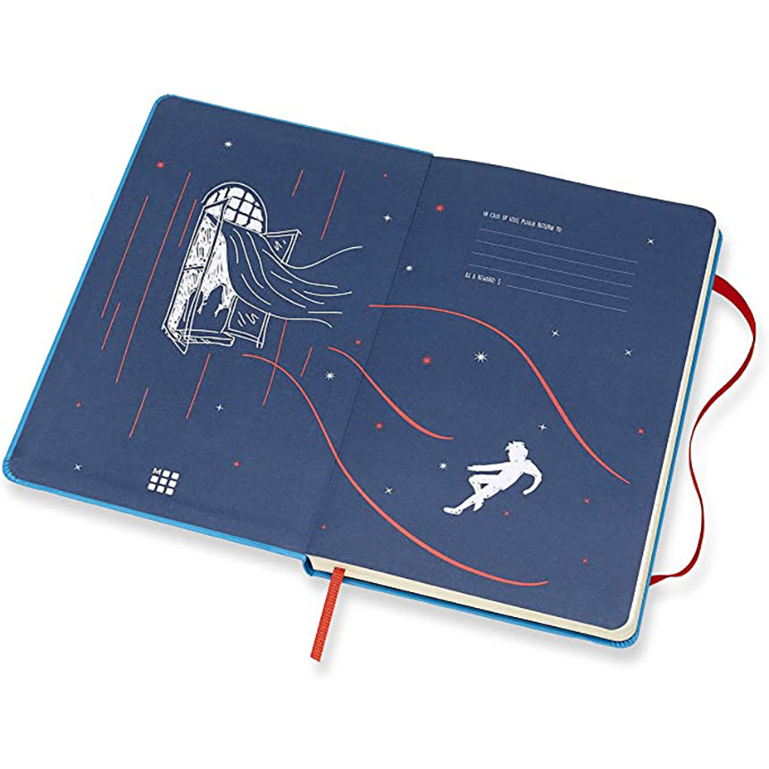 MOLESKINE LE Peter Pan L Ruled Faries Malachite Gr