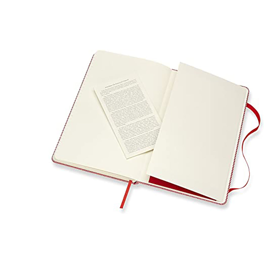 MOLESKINE LC Blend L Hard Ruled Red2