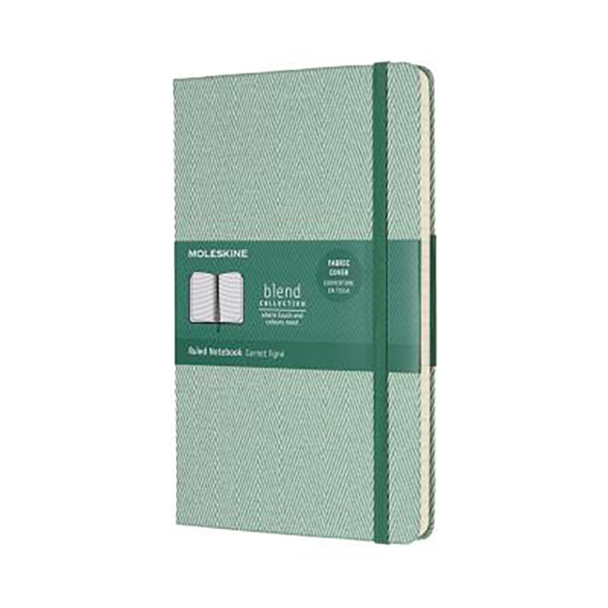 MOLESKINE LC Blend L Hard Ruled Green