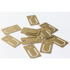 TRAVELERS Brass Clips Number