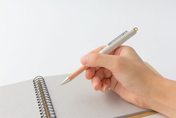 TRAVELERS Brass Ball Pen Coated White