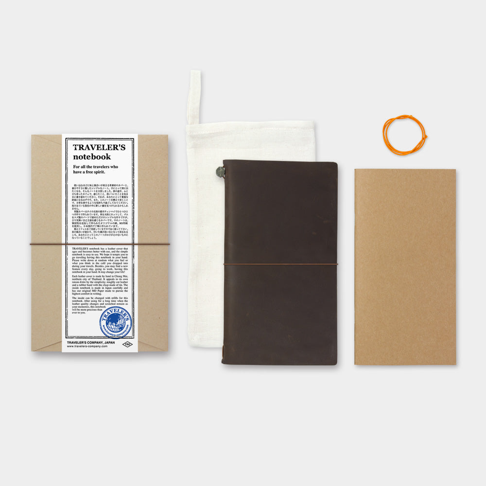 TRAVELERS Notebook Brown