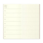 TRAVELERS Notebook Refill 019 Free Diary Weekly+Grid