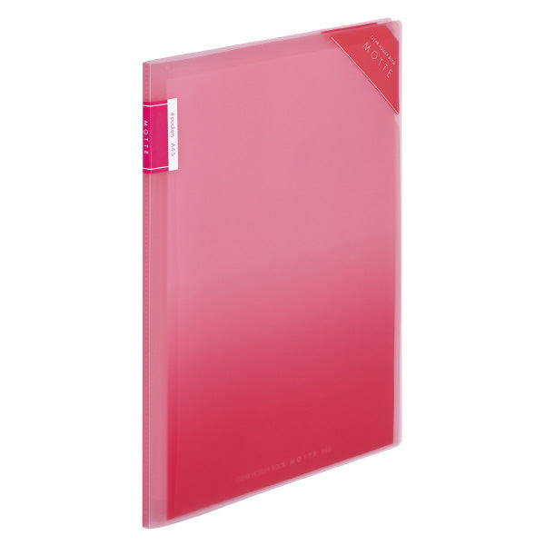 KOKUYO Motte Clear Holder Book 4P Pink Default Title