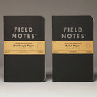 FIELD NOTES Pitch Black Note Book 2-Pack Ruled Default Title
